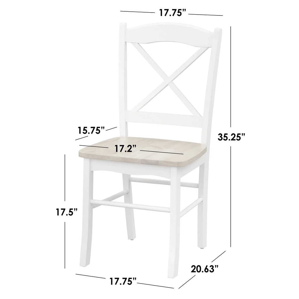 Simple Living Country Cottage Dining Chairs (Set of 2)