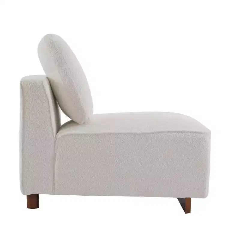 Christopher Knight Home Avery Divano Sezionale a L Rivestito con Cuscini, Beige/Marrone