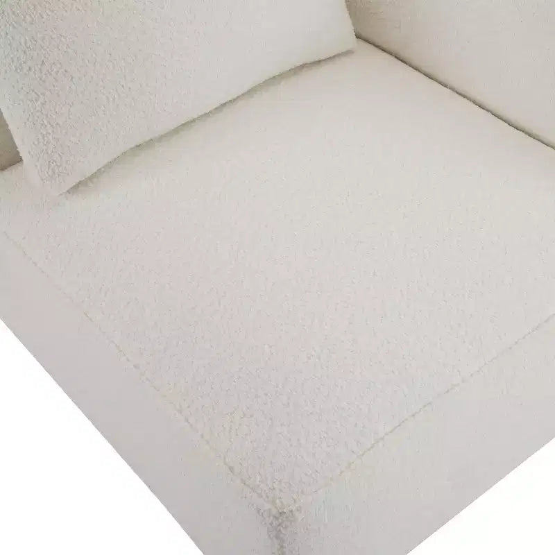 Christopher Knight Home Avery Divano Sezionale a L Rivestito con Cuscini, Beige/Marrone