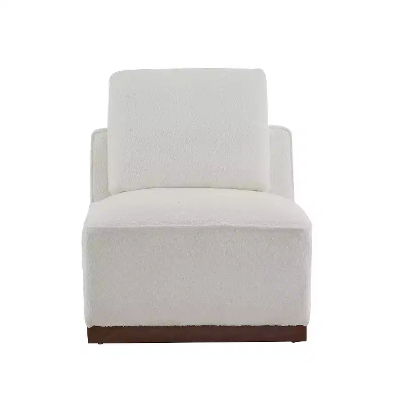 Christopher Knight Home Avery Divano Sezionale a L Rivestito con Cuscini, Beige/Marrone