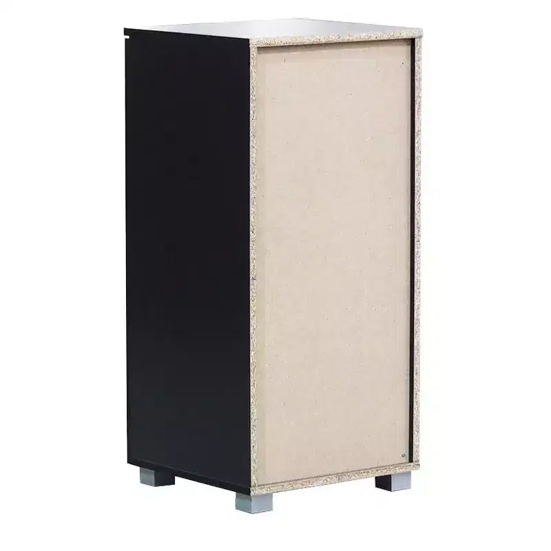 Kings Brand Furniture - Meuble de rangement d'appoint avec porte vitrée pour salon, chambre, cuisine, bureau et entrée