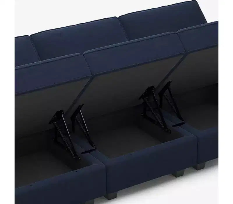 Belffin Moduli di Sedute Singole Modulari in Velluto