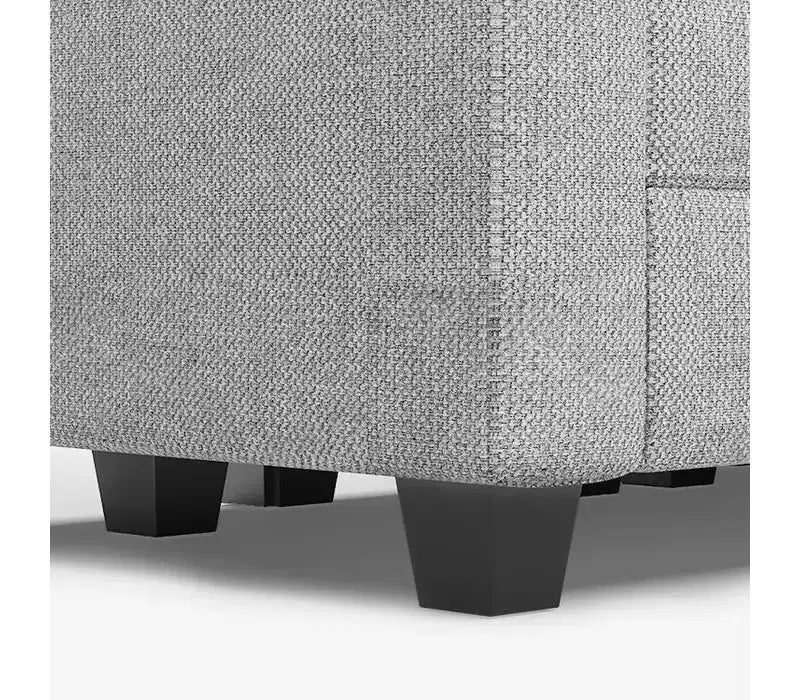Divano Modulare in Tessuto Belffin con Sedile Contenitore e Pouf (8 Posti + 8 Lati)
