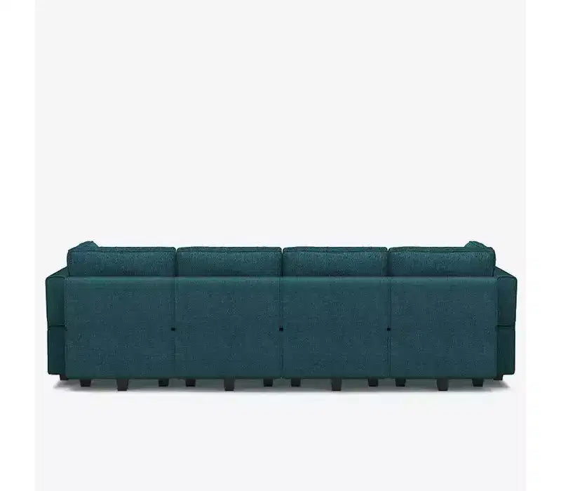 Canapé modulable Belffin Terry avec rangement intégré (6 places + 8 côtés)