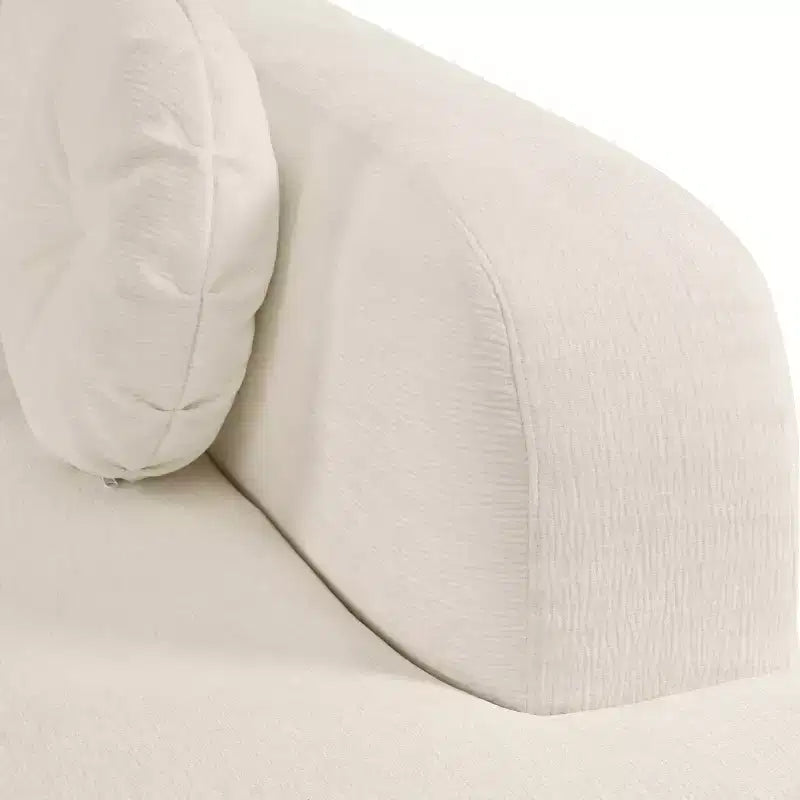 Divano componibile moderno Christopher Knight Home Patrick 122 extra large in ciniglia con cuscini