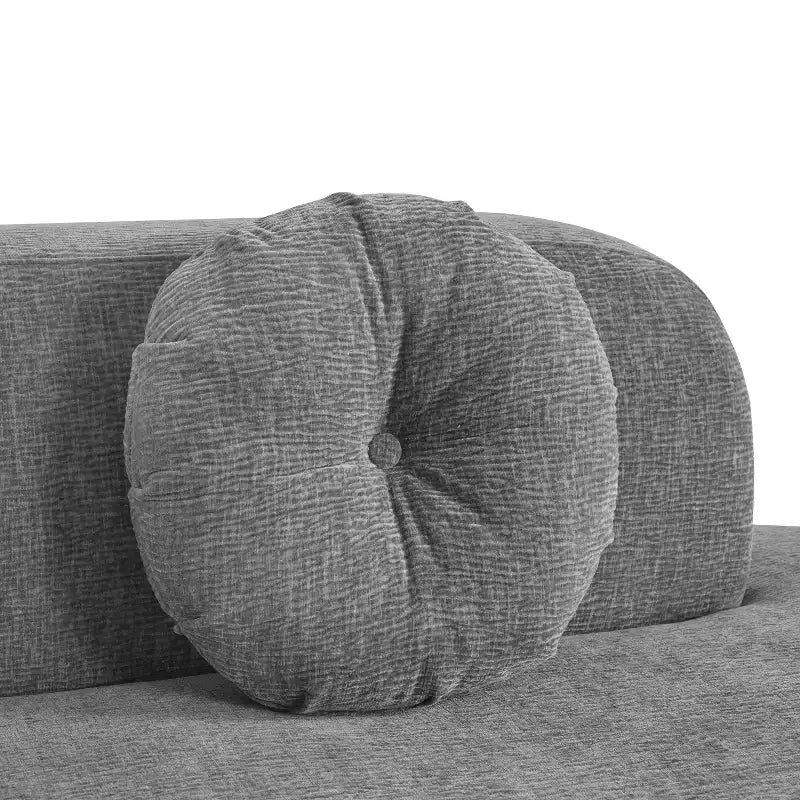 Divano componibile moderno Christopher Knight Home Patrick 122 extra large in ciniglia con cuscini