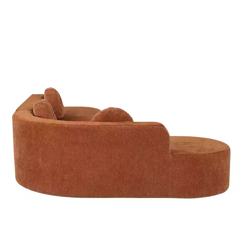 Divano componibile moderno Christopher Knight Home Patrick 122 extra large in ciniglia con cuscini