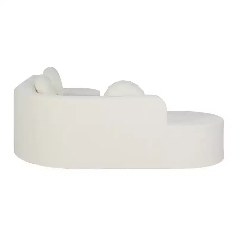 Divano componibile moderno Christopher Knight Home Patrick 122 extra large in ciniglia con cuscini