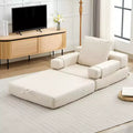 HYEORY Poltrona Pieghevole Moderna Trasformabile Divano Letto Futon