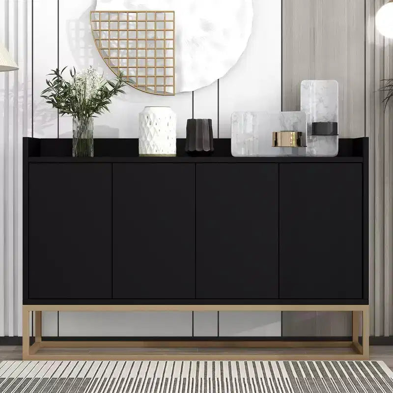 Whisen Madia Moderna Elegante Credenza con Ampio Spazio di Archiviazione per Sala da Pranzo, Ingresso