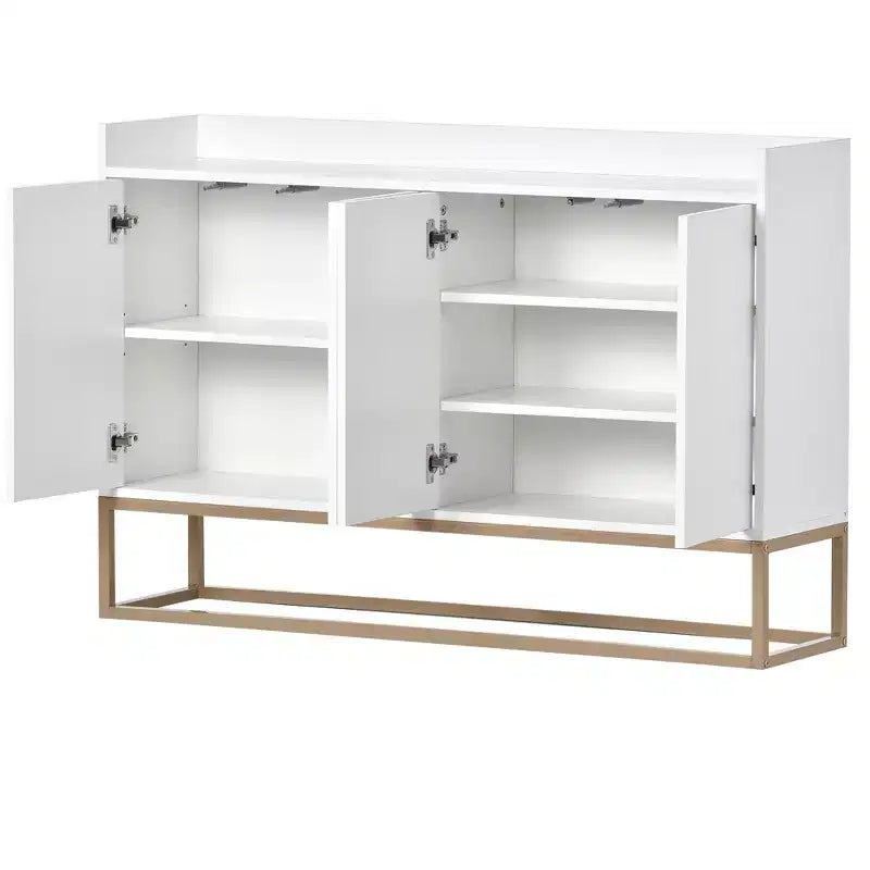 Whisen Madia Moderna Elegante Credenza con Ampio Spazio di Archiviazione per Sala da Pranzo, Ingresso