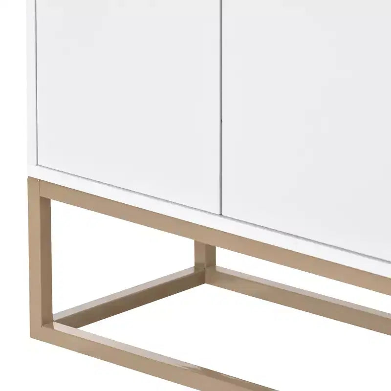 Whisen Madia Moderna Elegante Credenza con Ampio Spazio di Archiviazione per Sala da Pranzo, Ingresso