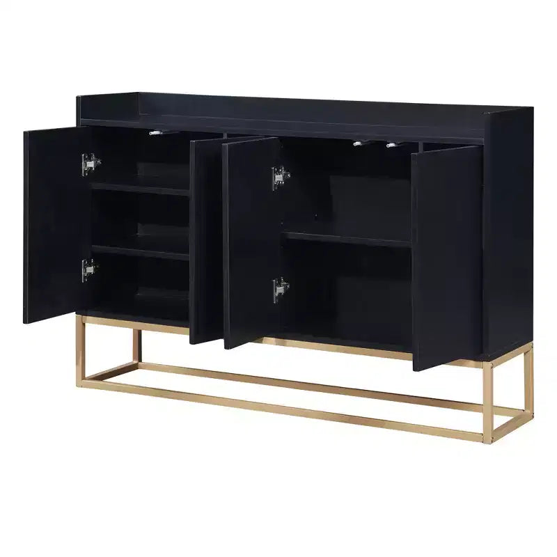 Whisen Madia Moderna Elegante Credenza con Ampio Spazio di Archiviazione per Sala da Pranzo, Ingresso