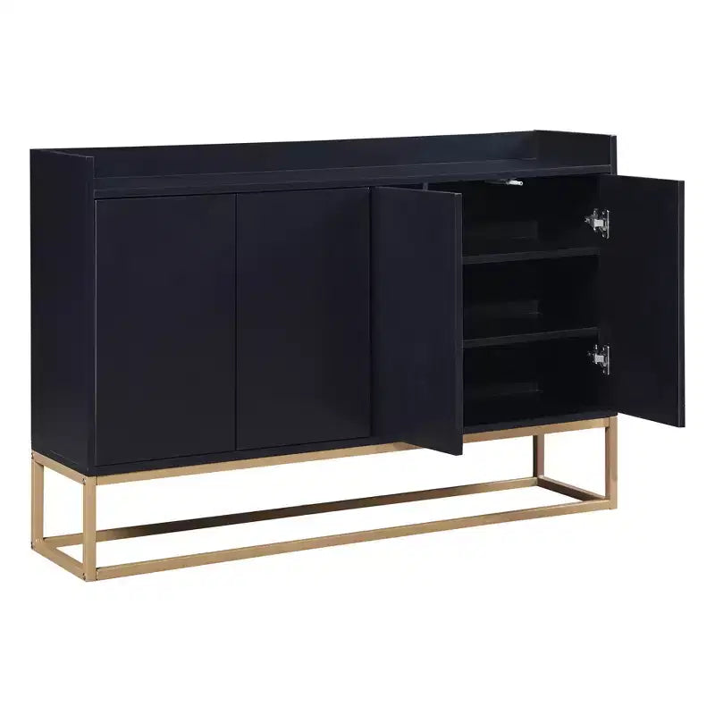 Whisen Madia Moderna Elegante Credenza con Ampio Spazio di Archiviazione per Sala da Pranzo, Ingresso