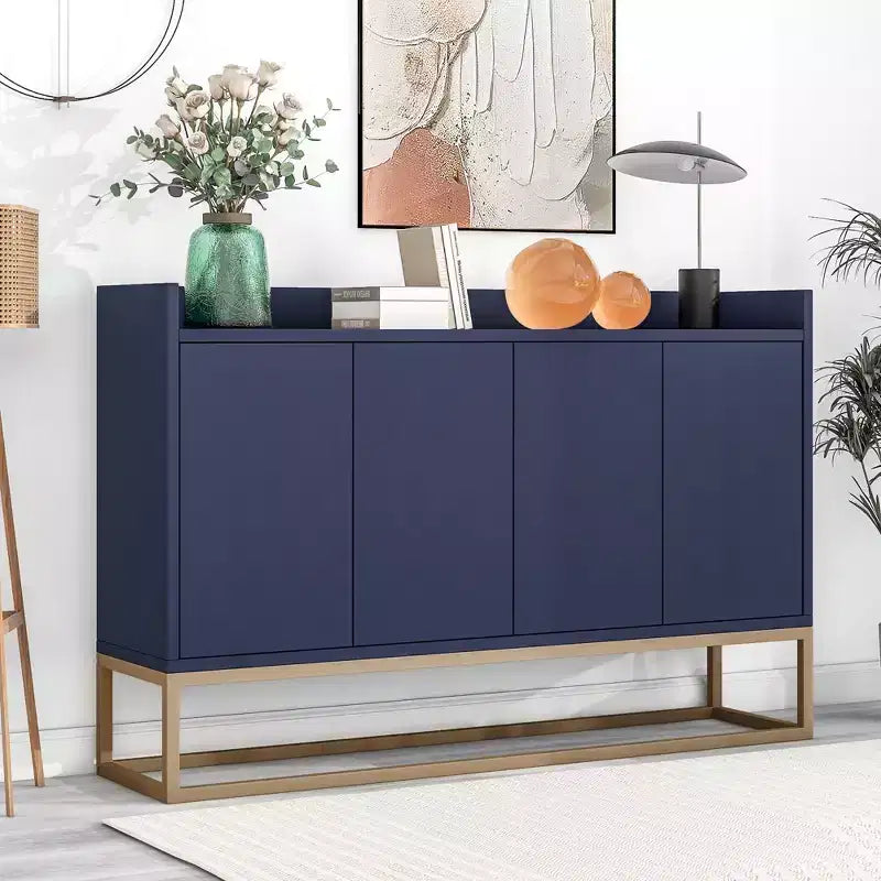 Whisen Madia Moderna Elegante Credenza con Ampio Spazio di Archiviazione per Sala da Pranzo, Ingresso