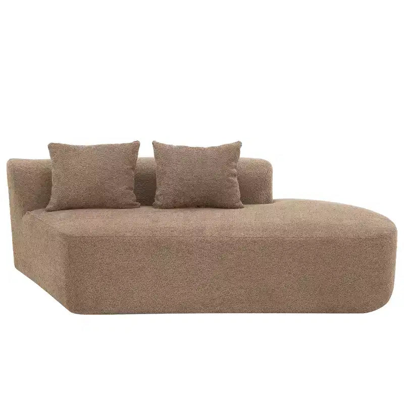 Divano componibile moderno Christopher Knight Home 116 curvo con spugna ad alta densità e 4 cuscini