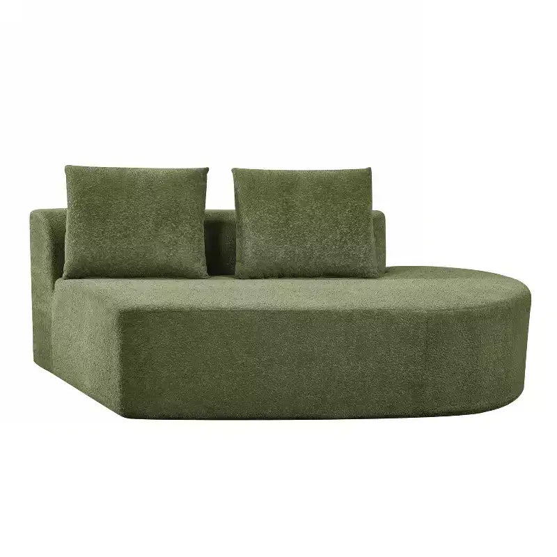 Divano componibile moderno Christopher Knight Home 116 curvo con spugna ad alta densità e 4 cuscini