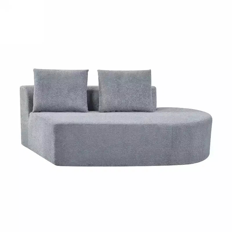 Divano componibile moderno Christopher Knight Home 116 curvo con spugna ad alta densità e 4 cuscini
