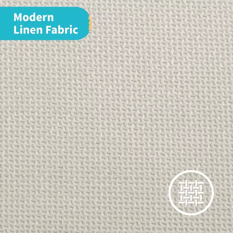 Divano Sezionale Mjkone Modulare a U/L con Pouf, Divano Letto Oversize Moderno Reversibile Convertibile