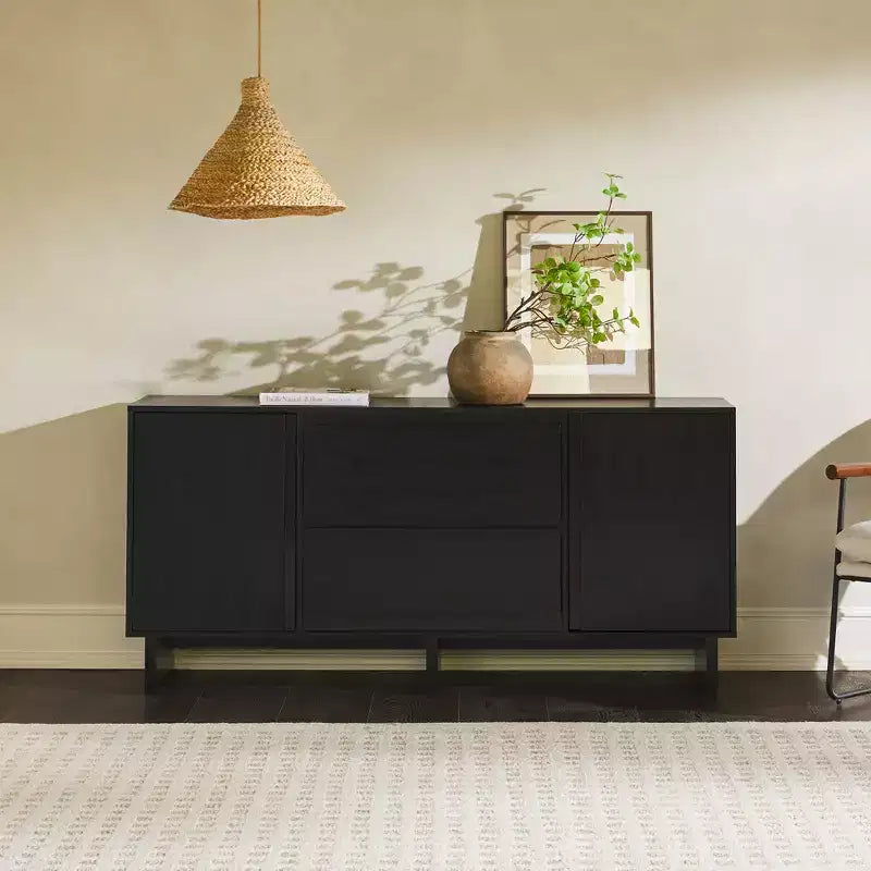 GDFStudio Sophy Credenza Moderna in Legno 63 con Ripiano Regolabile e Cassetto