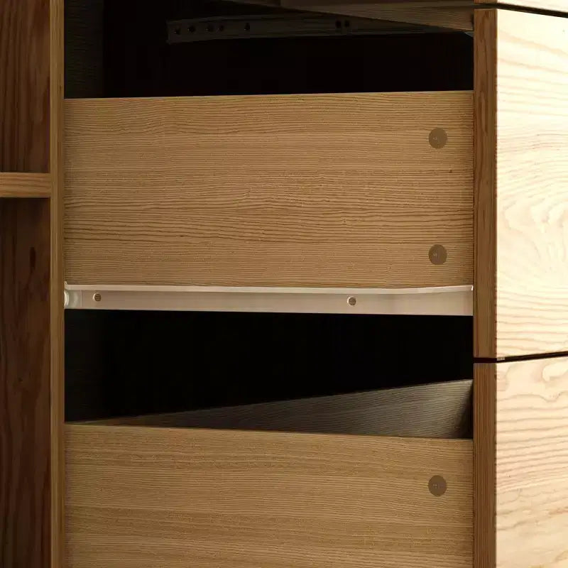 Famapy Madia/Cassettiera Buffet Moderna in Stile Scandinavo - Ideale per Soggiorno, Camera da Letto, Sala da Pranzo e Ingresso