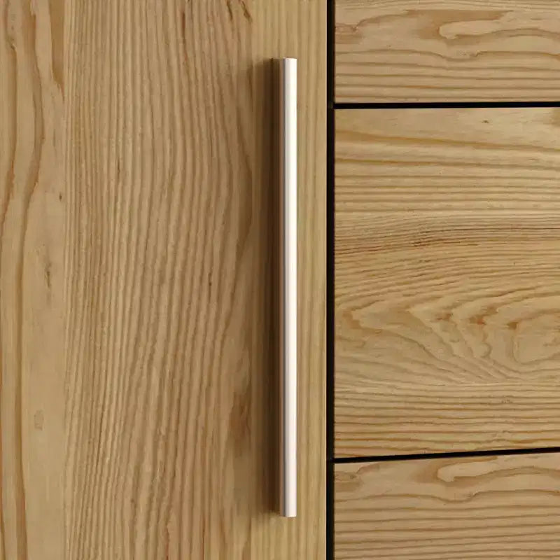 Famapy Madia/Cassettiera Buffet Moderna in Stile Scandinavo - Ideale per Soggiorno, Camera da Letto, Sala da Pranzo e Ingresso