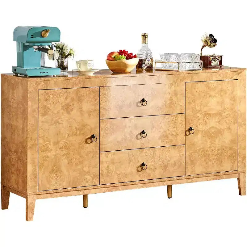 AMERLIFE Credenza a Buffet Lucida in Radica