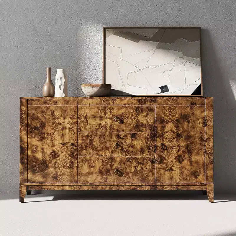 AMERLIFE Credenza a Buffet Lucida in Radica