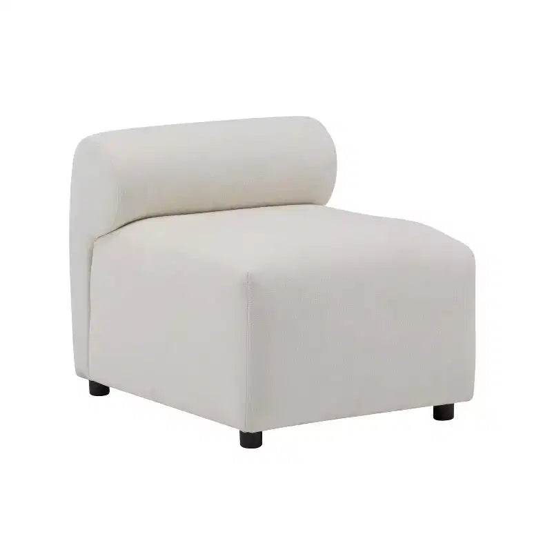 Christopher Knight Home Fermin 78 Divano componibile moderno a 3 posti con schienale arrotondato