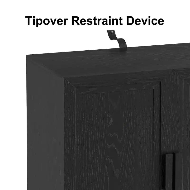 Mobile e credenza impilabili in legno massello con ripiani regolabili