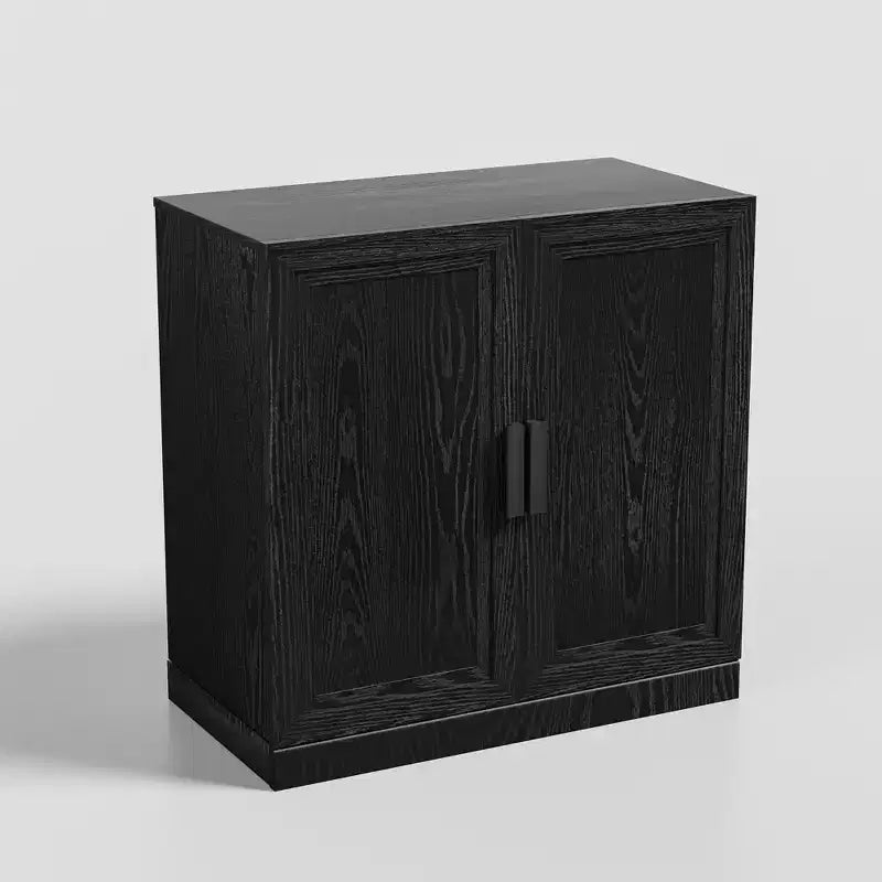 Mobile e credenza impilabili in legno massello con ripiani regolabili