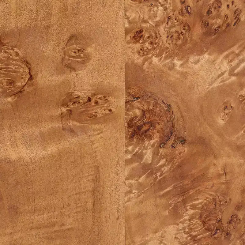 bali & pari Valora Madia Buffet a 4 Ante in Legno di Olmo Burl Moderno e Contemporaneo