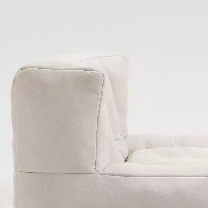Poltrona sacco morbida per adulti, divano pigro super morbido con memory foam e pouf, poltrona moderna per salotto, camera da letto, appartamento
