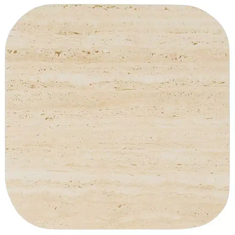 Tavolino Fedo in Porcellana - ACC2905A - Beige/Nero -
