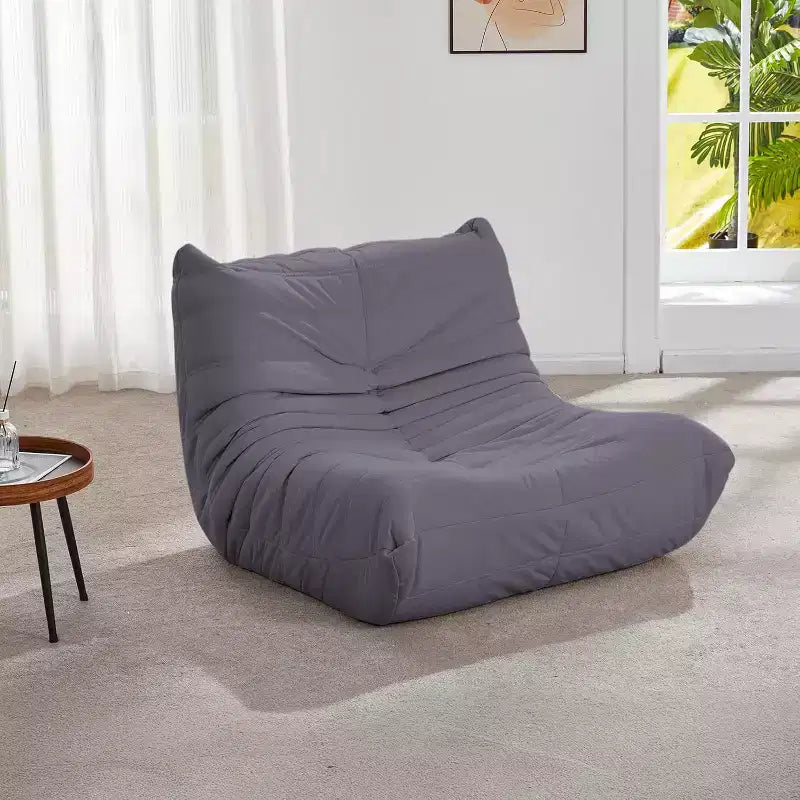 Divano Bean Bag EROMMY, 28D Memory Foam, Facile da Pulire e Portatile, Similpelle Premium, Divano da Terra Leggero per Soggiorno, Camera da Letto