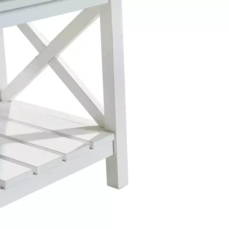 GDFStudio Forster Madia Moderna in Legno da 47,5 con Portabottiglie e Cassetti