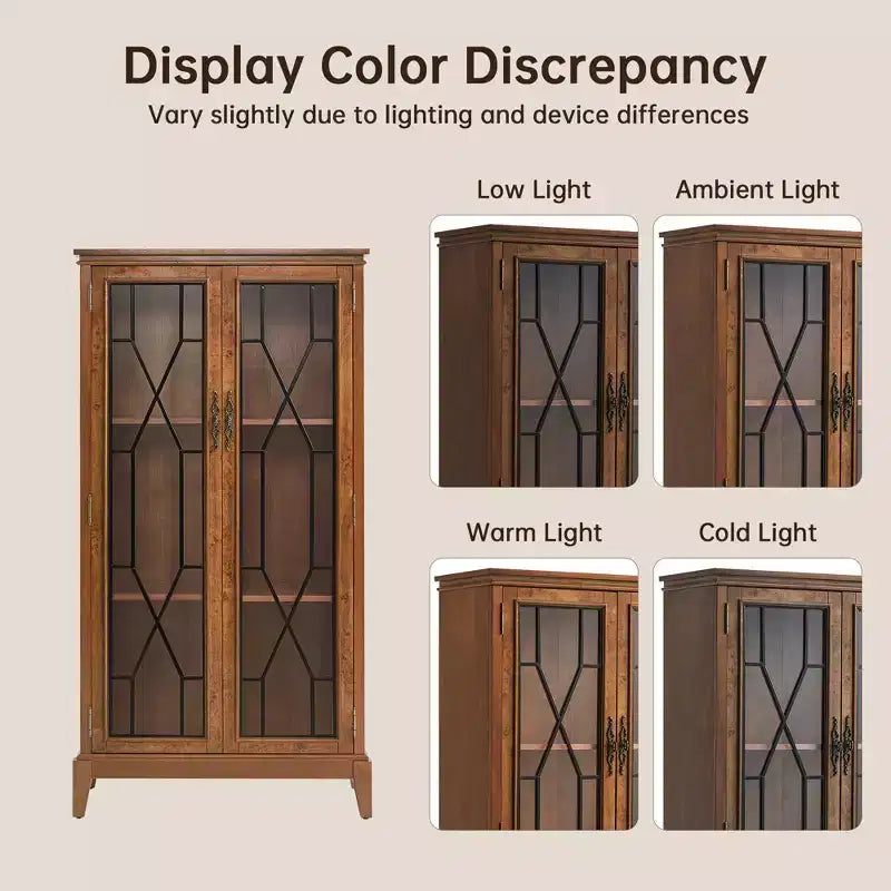 Credenza a Buffet con Finitura Elegante, Piedini Regolabili e Dispositivo Antiribaltamento - Soluzione di Archiviazione Perfetta per Sala da Pranzo o Zona Giorno