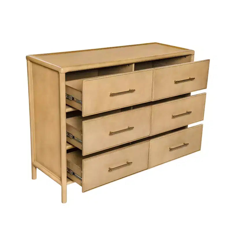 Christopher Knight Home Citlali, Armadietto contenitore vintage da 48'' in legno di acacia con 6 cassetti