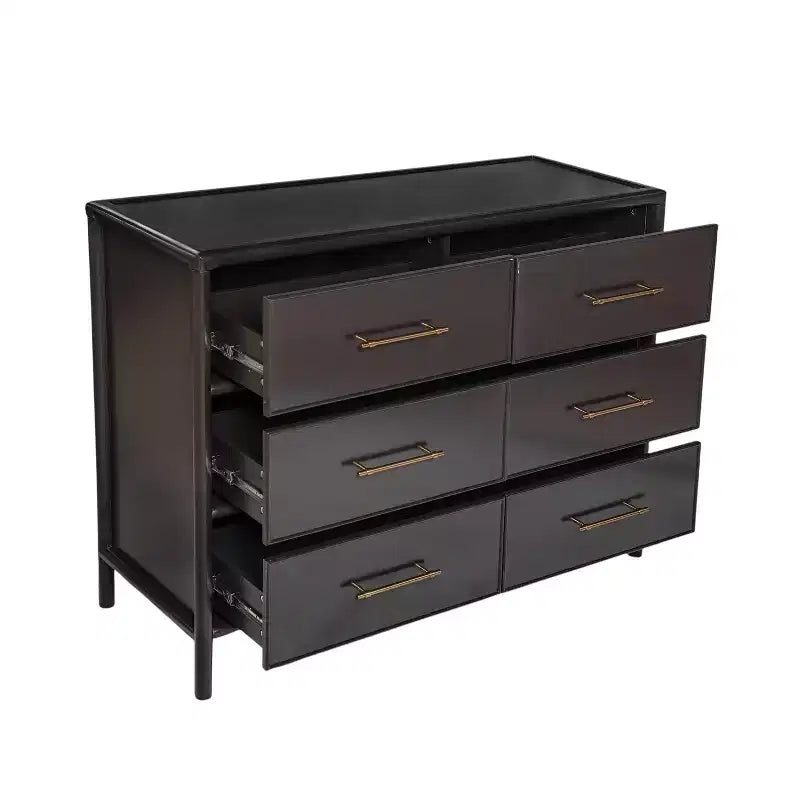 Christopher Knight Home Citlali, Armadietto contenitore vintage da 48'' in legno di acacia con 6 cassetti