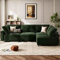 Oversized Modular Sectional Sofa, L Shaped Sectional Couches for Living Room, 104 inch Width, 4 Seat Modular Sofa