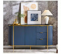 Fluted Sideboard Buffet Cabinet, Modern 60 Buffet Table Coffee Bar Wine Bar Storage Console Cabinet, Accent Table for Dining Room, Living Room
