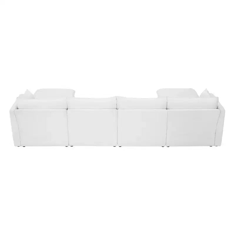 Canapé modulaire sectionnel 5 pièces Spruce & Spring Cream pour salon