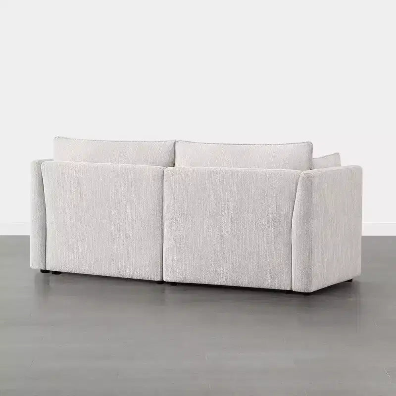 Canapé modulaire 2 places Spruce & Spring gris pour salon
