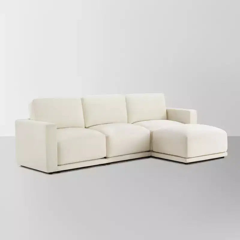 Spruce & Spring Oversized Modular Sectional Sofa Cloud Couch for living room, 4 Pieces