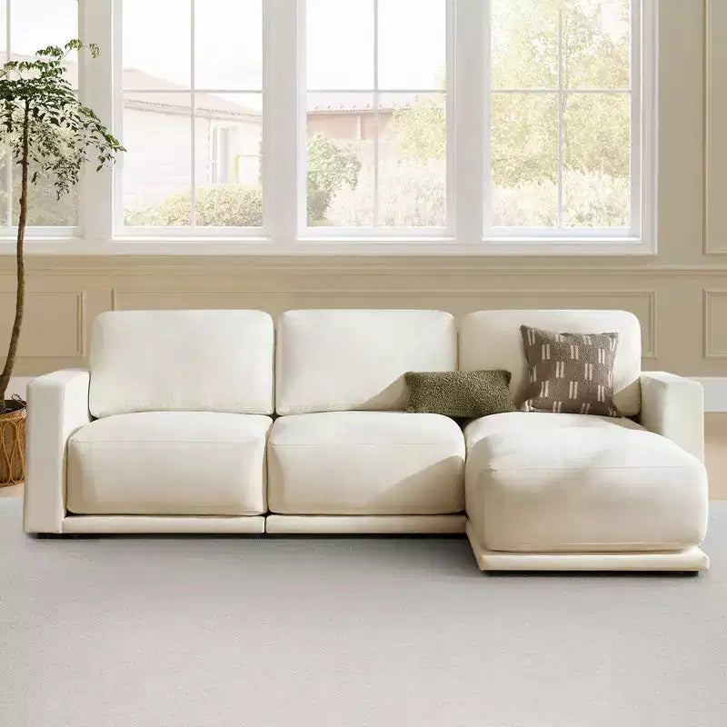 Spruce & Spring Divano Sezionale Modulare Oversize Cloud a 4 Pezzi per Soggiorno