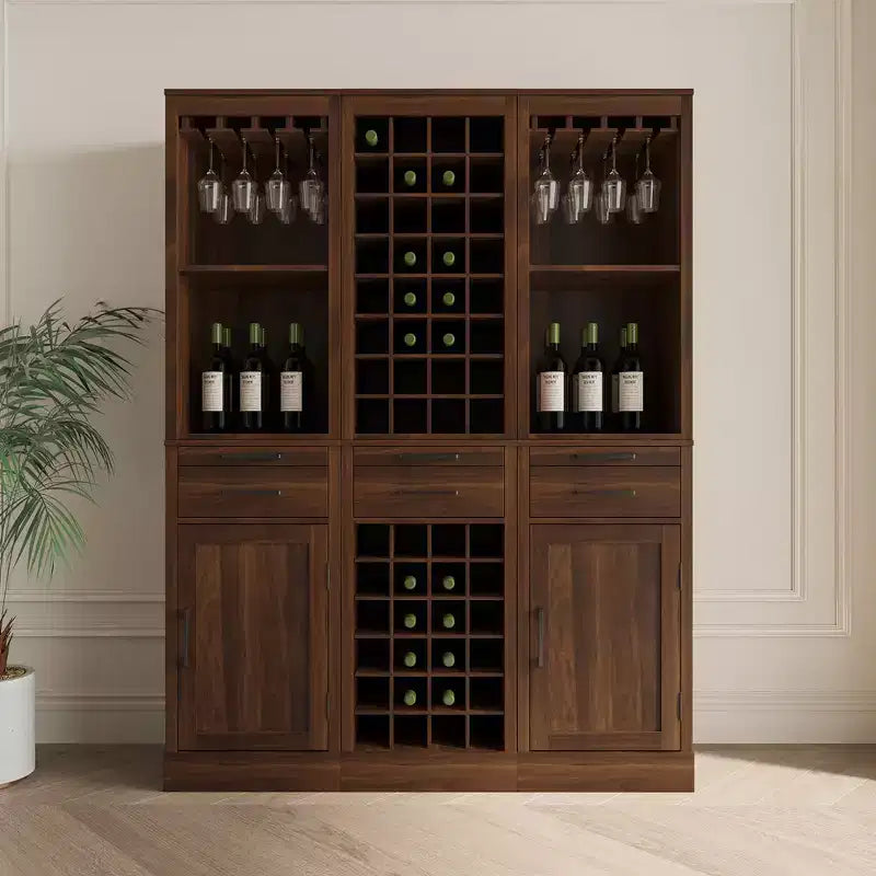 Okak Mobile Contenitore Modulare, Credenza, Mobile Buffet, Credenza per Soggiorno, Camera da Letto, Ufficio