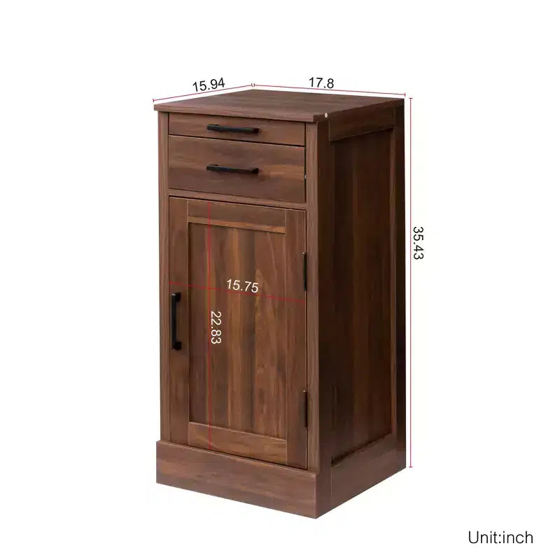 Okak Mobile Contenitore Modulare, Credenza, Mobile Buffet, Credenza per Soggiorno, Camera da Letto, Ufficio