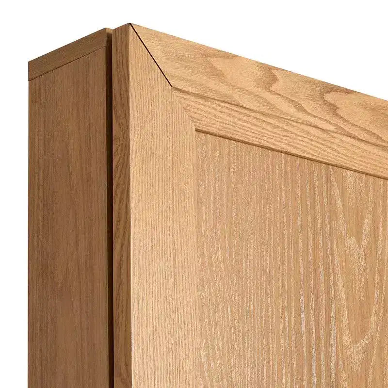 PexFix Buffet de Rangement 157,5 cm L x 78,7 cm H, Meuble de Cuisine Ferme avec Étagères Réglables pour Cuisine, Salle à Manger, Salon, Naturel