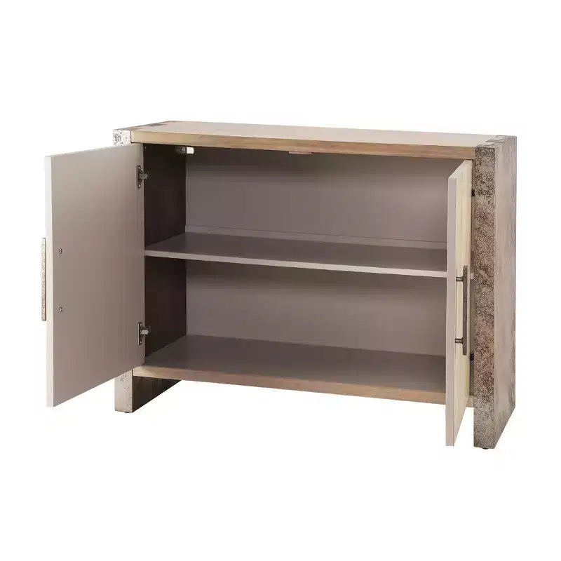 Christopher Knight Home Melric Armadietto rustico in legno da 39,30'' con 2 ante e ripiano regolabile