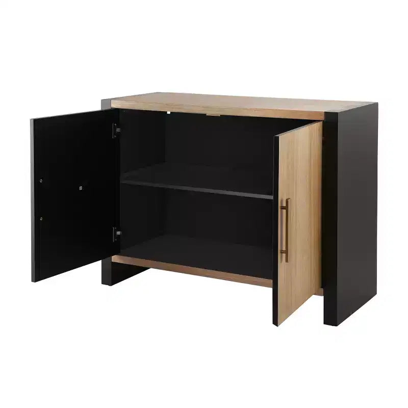 Christopher Knight Home Melric Armadietto rustico in legno da 39,30'' con 2 ante e ripiano regolabile